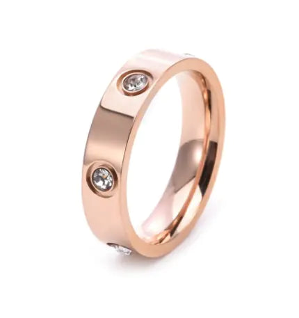 Classic Cross with Stone Rings - High Trend Coture