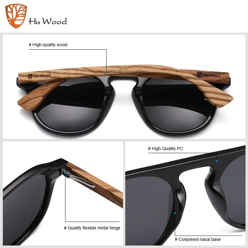 Wood Brand Classic Sunglasses - High Trend Coture