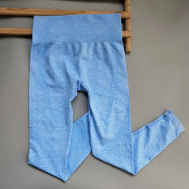 Leggings de Cintura Alta sin Costuras - High Trend Coture