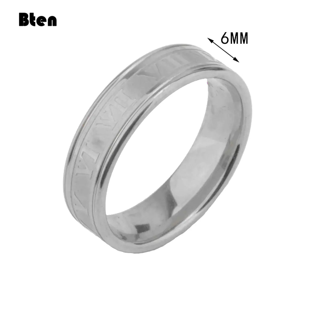 Roman Numbers Rings - High Trend Coture