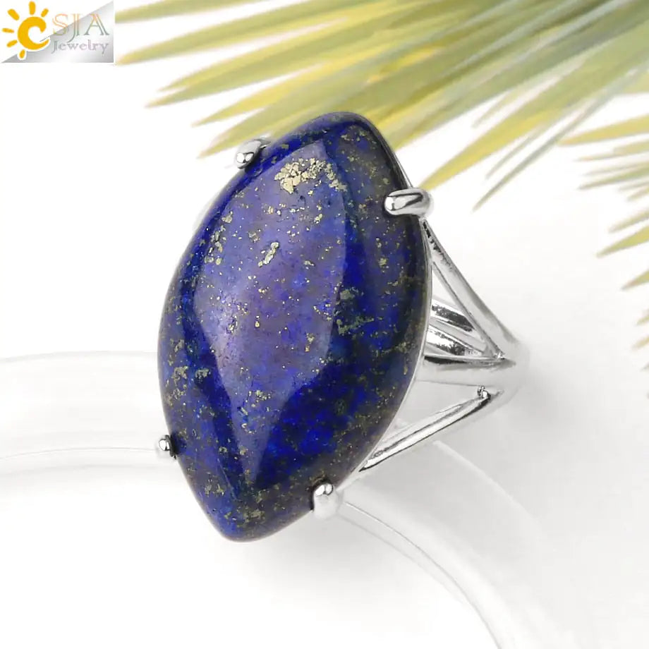 Natural Crystal Rings - High Trend Coture
