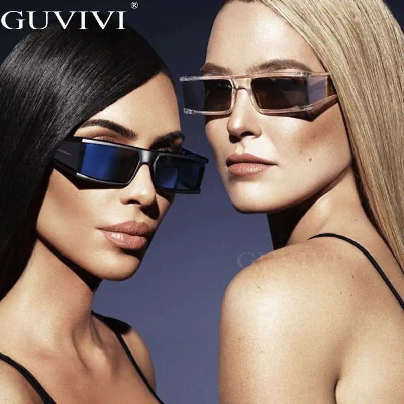 Vintage Rectangle Sunglasses - High Trend Coture
