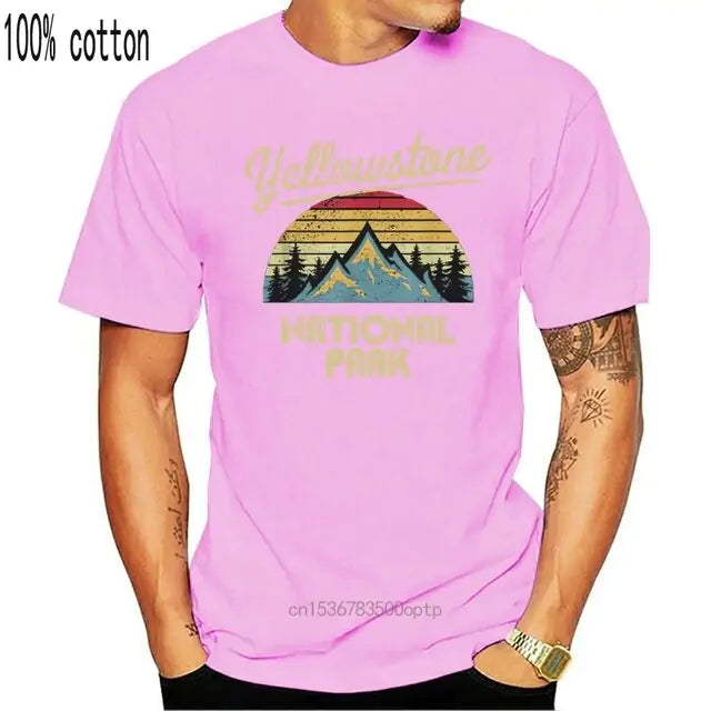 Camiseta Retro Yellowstone National Park - High Trend Coture