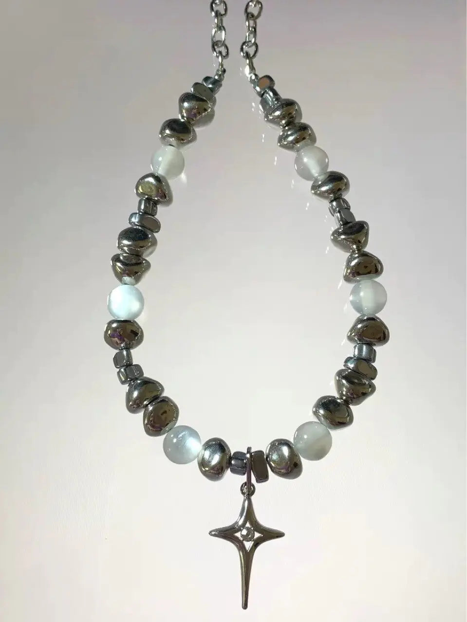 Punk Cross Star Pendant Necklaces - High Trend Coture