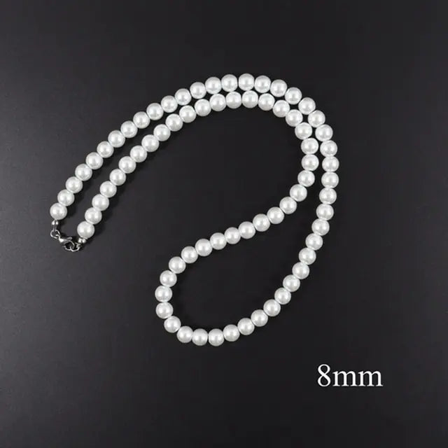 Handmade Imitation Pearls Necklace Set - High Trend Coture