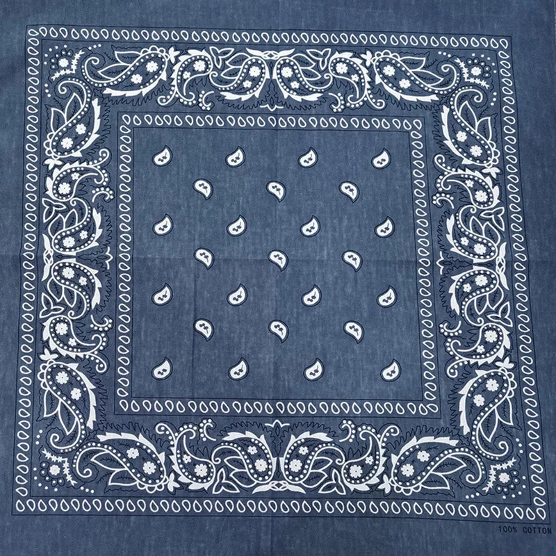 Bandana Cuadrada Algodón Tie Dye Paisley