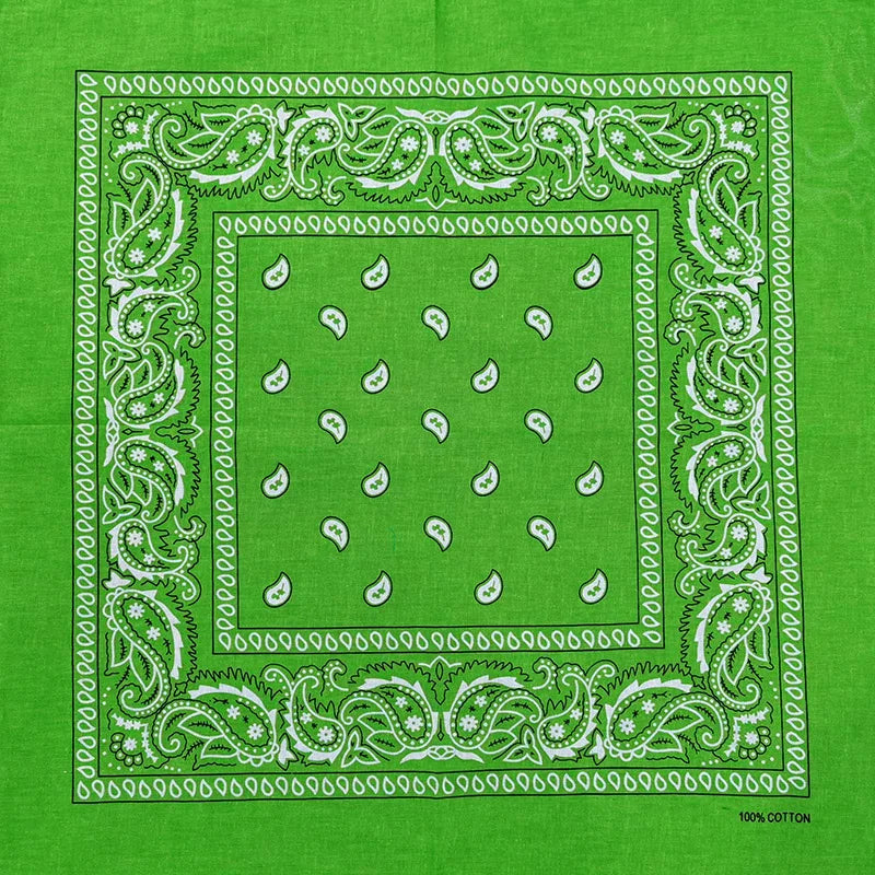Bandana Cuadrada Algodón Tie Dye Paisley