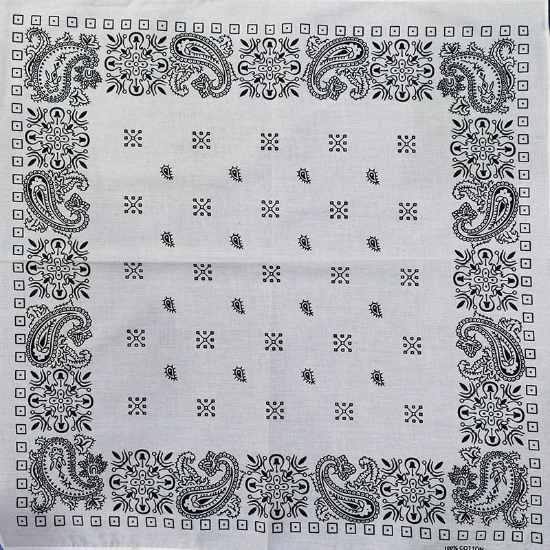 Bandana Cuadrada Algodón Tie Dye Paisley