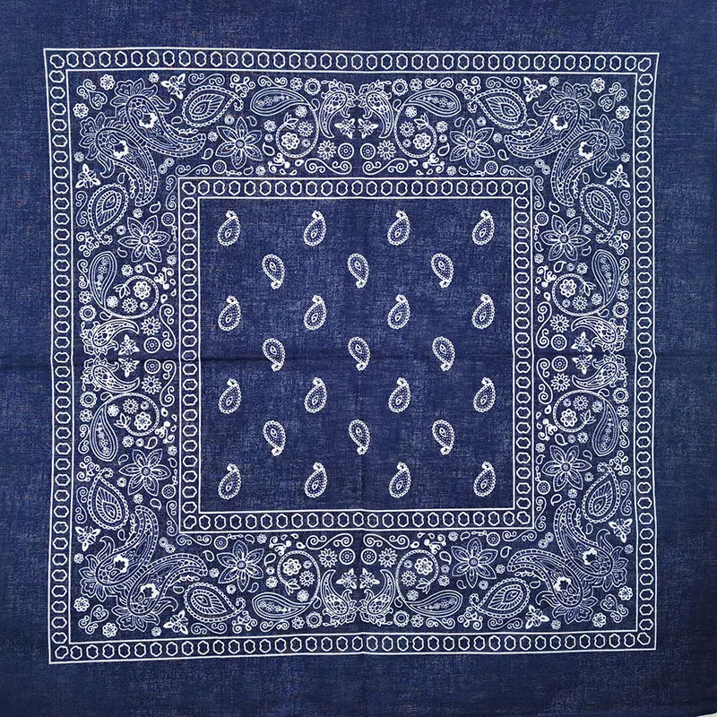Bandana Cuadrada Algodón Tie Dye Paisley