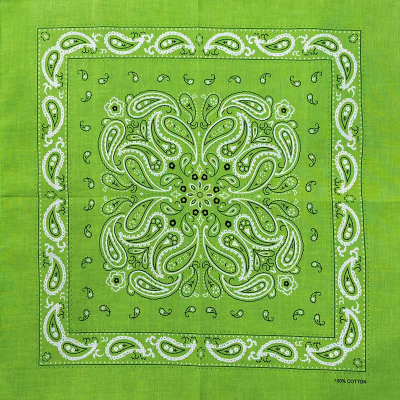 Bandana Cuadrada Algodón Tie Dye Paisley