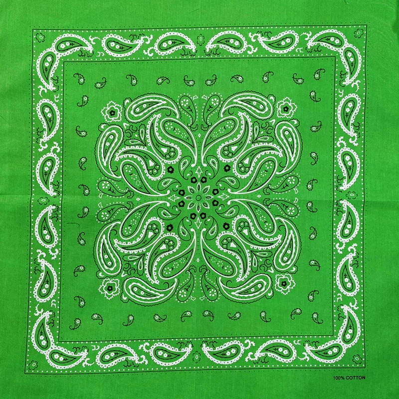 Bandana Cuadrada Algodón Tie Dye Paisley