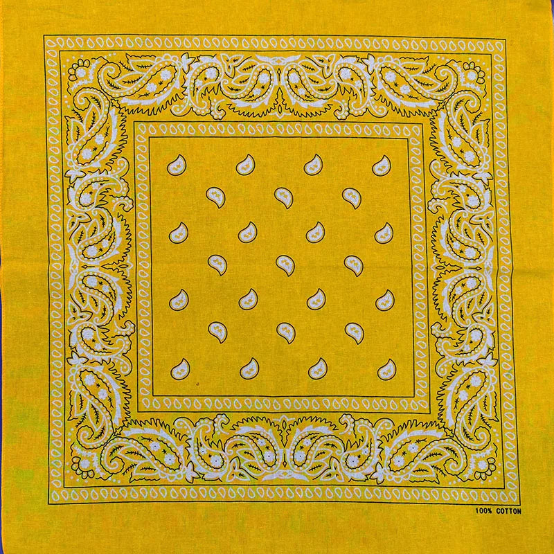 Bandana Cuadrada Algodón Tie Dye Paisley