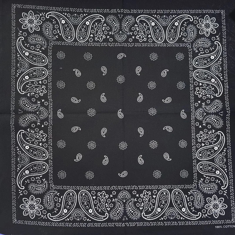 Bandana Cuadrada Algodón Tie Dye Paisley
