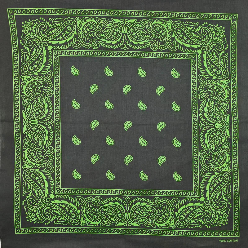 Bandana Cuadrada Algodón Tie Dye Paisley