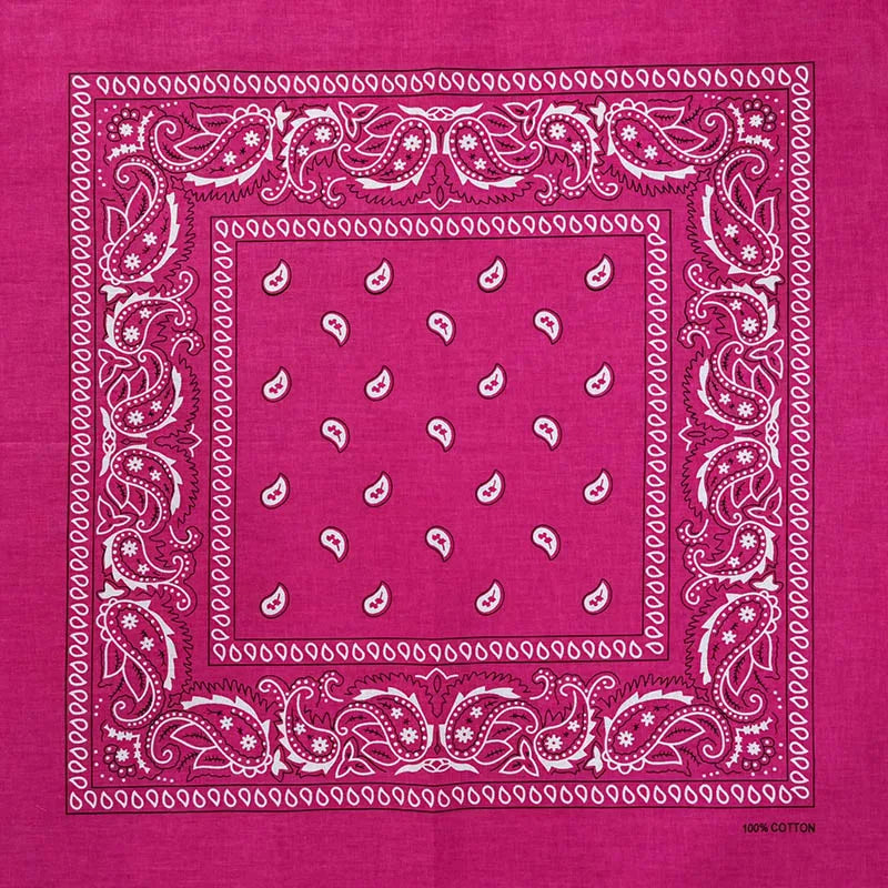 Bandana Cuadrada Algodón Tie Dye Paisley