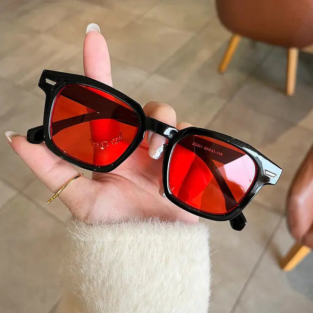 Clear Lens Square UV400 Sunglasses - High Trend Coture