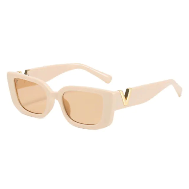 Rectangle Retro Sunglasses - High Trend Coture