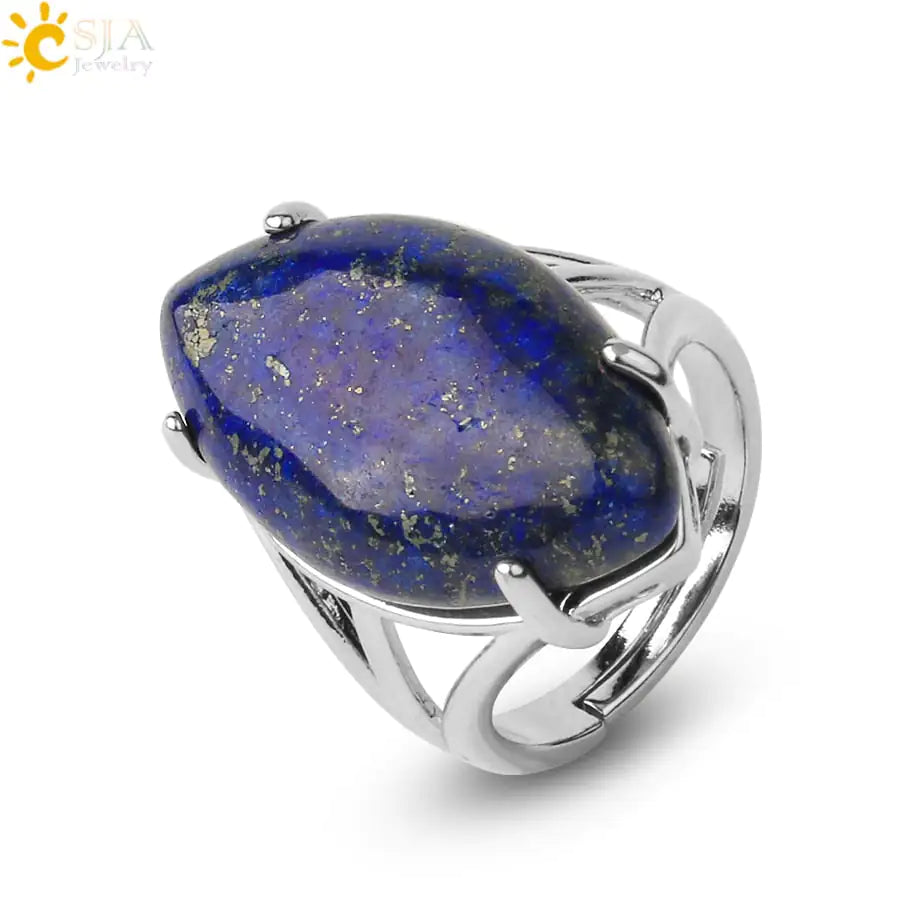 Natural Crystal Rings - High Trend Coture