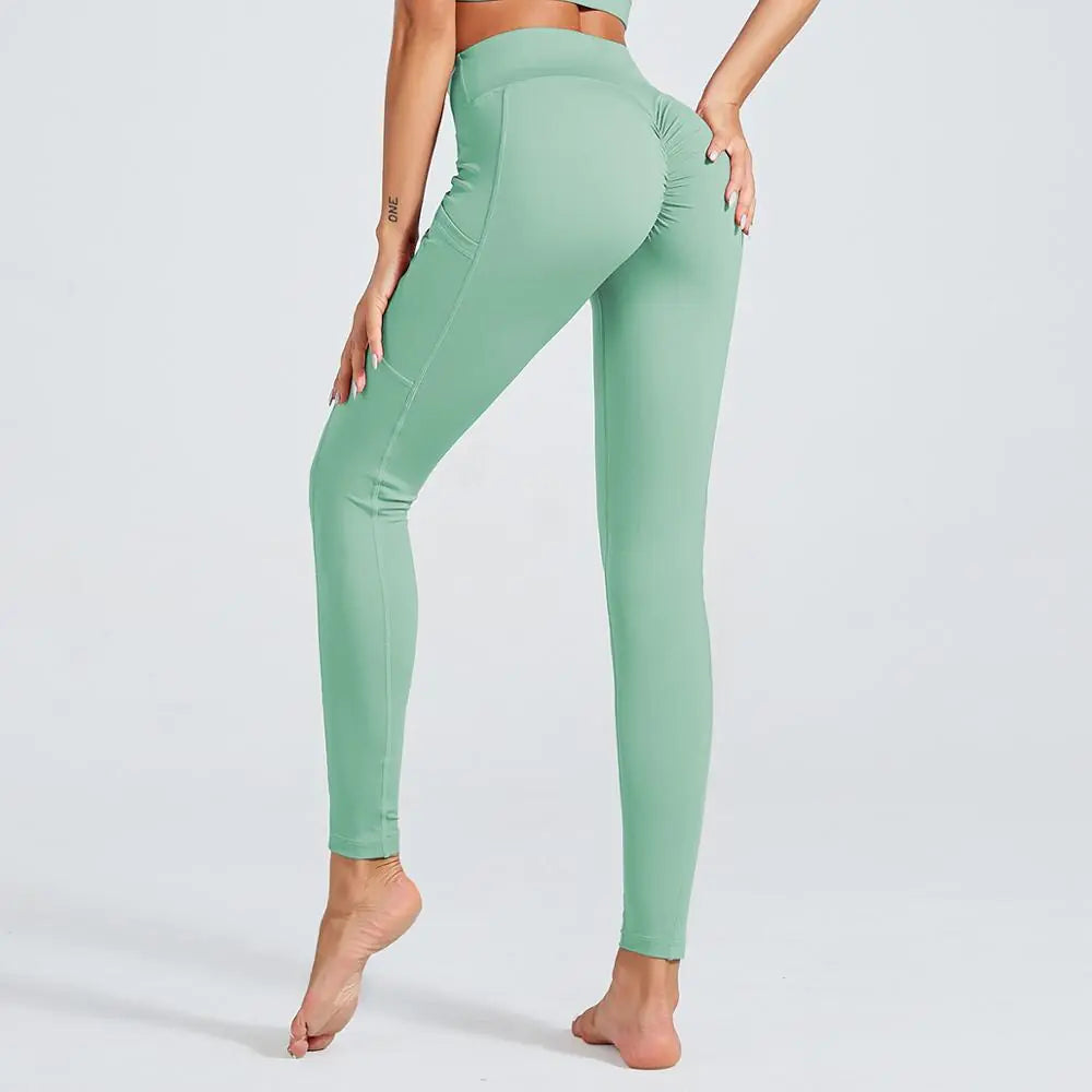 Leggings y Sujetador Deportivo Espalda Cruzada - High Trend Coture