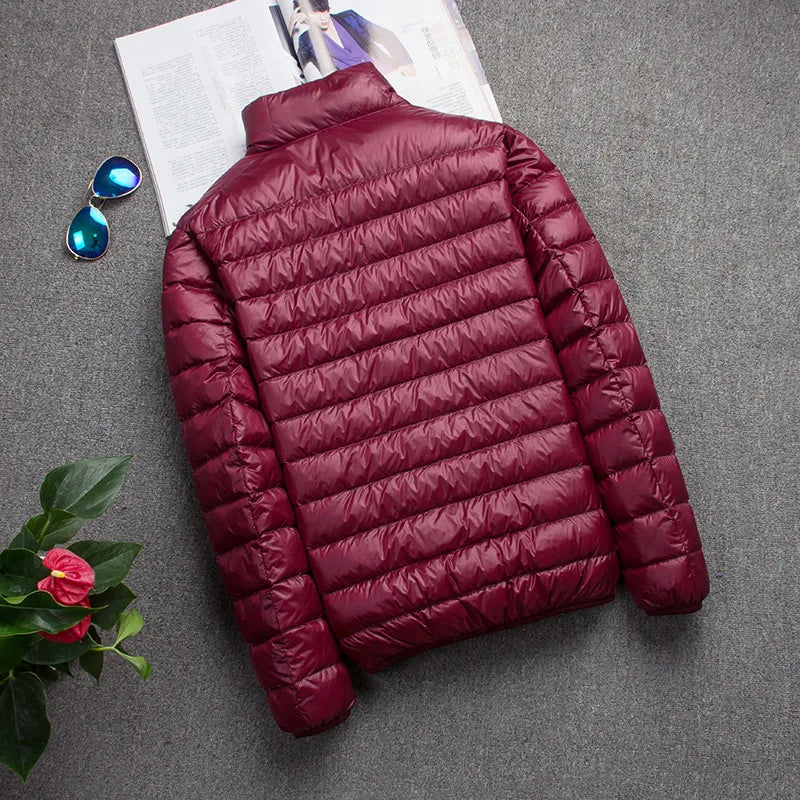 Chaqueta para Hombre de Plumón Ligero con Capucha