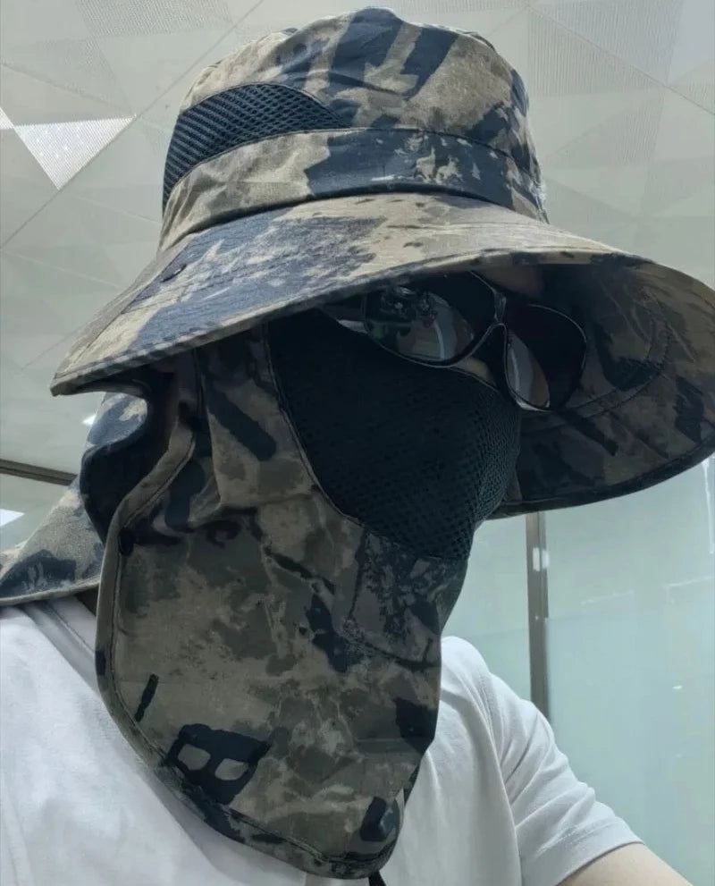 Sombrero de Verano Unisex con Ala Visera y Protección Solar UV