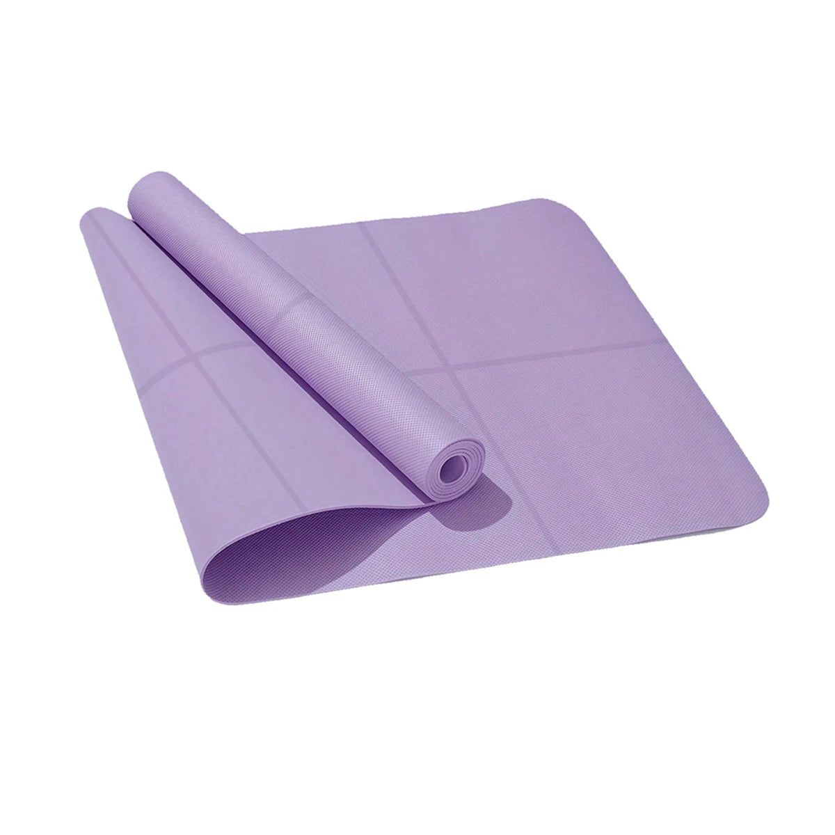 Esterilla de Yoga Antideslizante 4 mm de Grosor para Ejercicios de Yoga, Pilates y Gimnasia