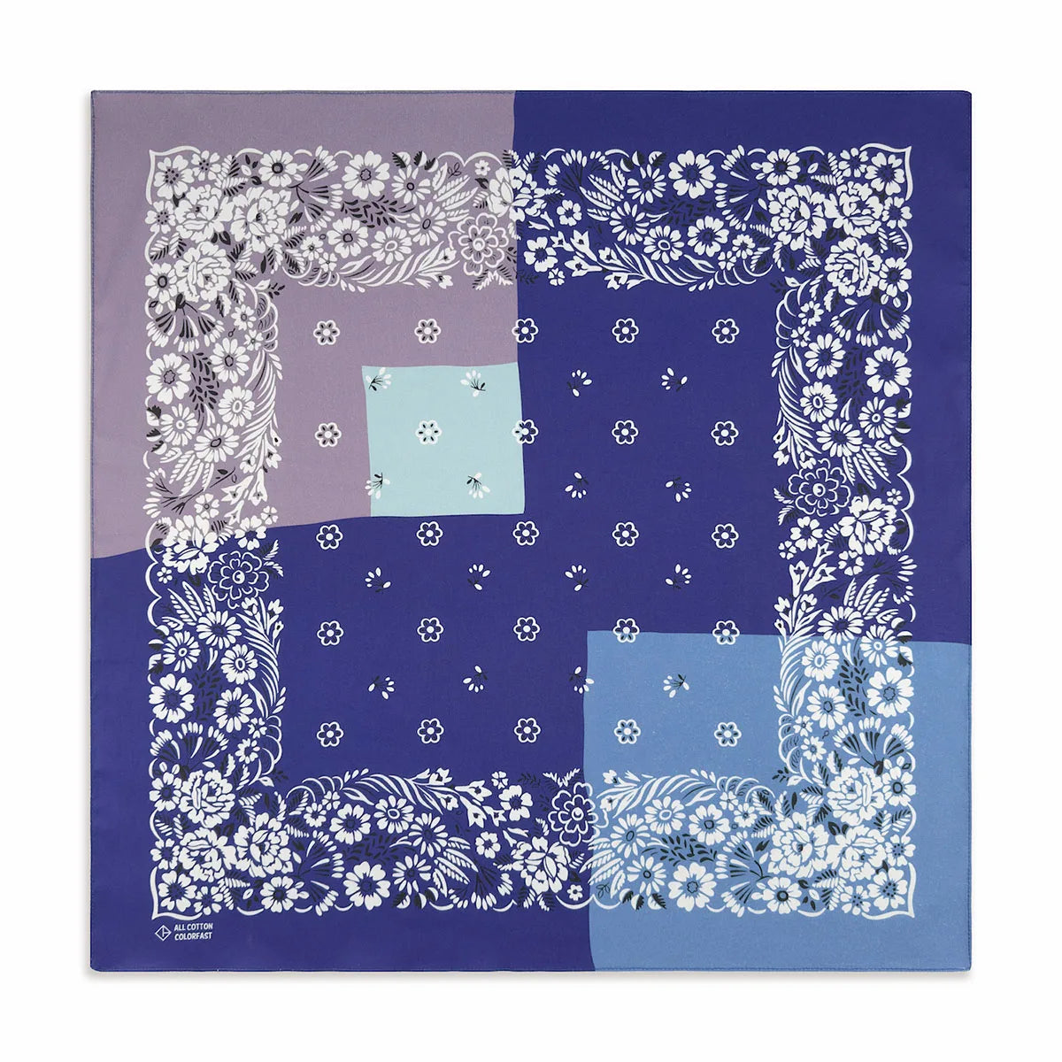 Bandana Cuadrada de Algodón con Estampado Hip Hop Skull Unisex