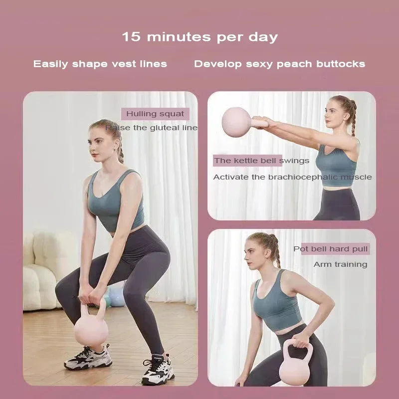 kettlebell para Entrenamiento 2kg, 4kg, 6kg, 8kg