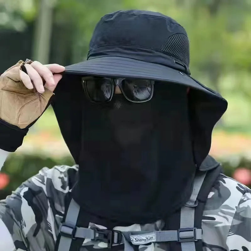 Sombrero de Verano Unisex con Ala Visera y Protección Solar UV