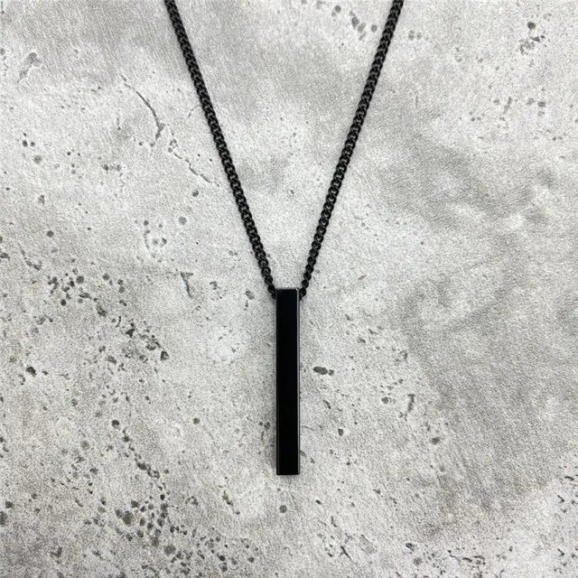 Rectangle Pendant Necklace - High Trend Coture