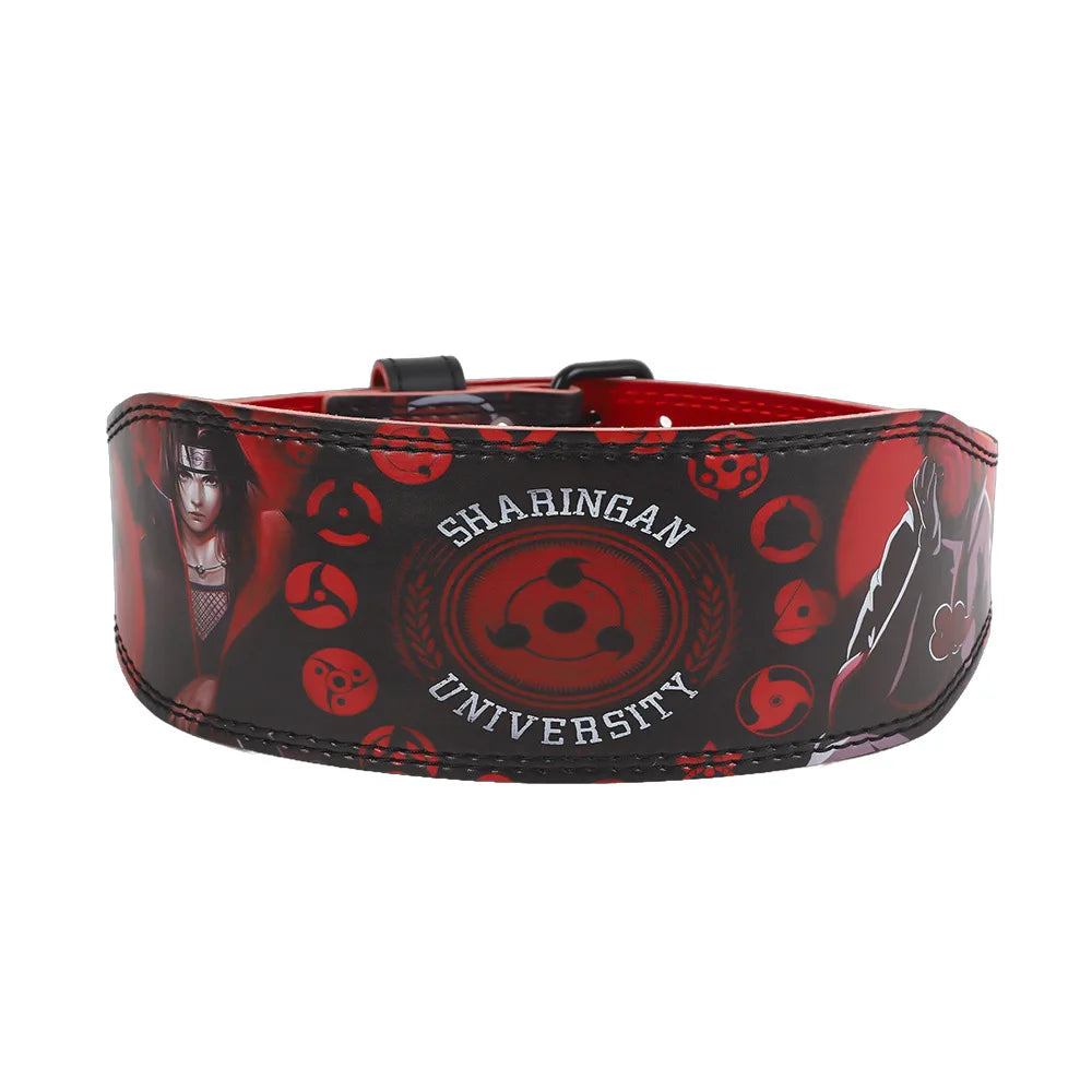 Cinturon Lumbar para Powerlifting, Crossfit y Halterofilia Dibujos Anime