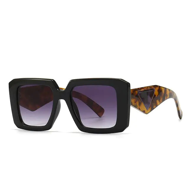 Retro Rectangular Cat Eye Sunglasses - High Trend Coture