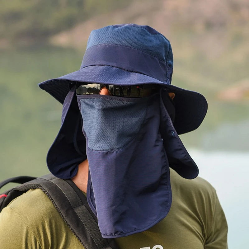 Sombrero de Verano Unisex con Ala Visera y Protección Solar UV