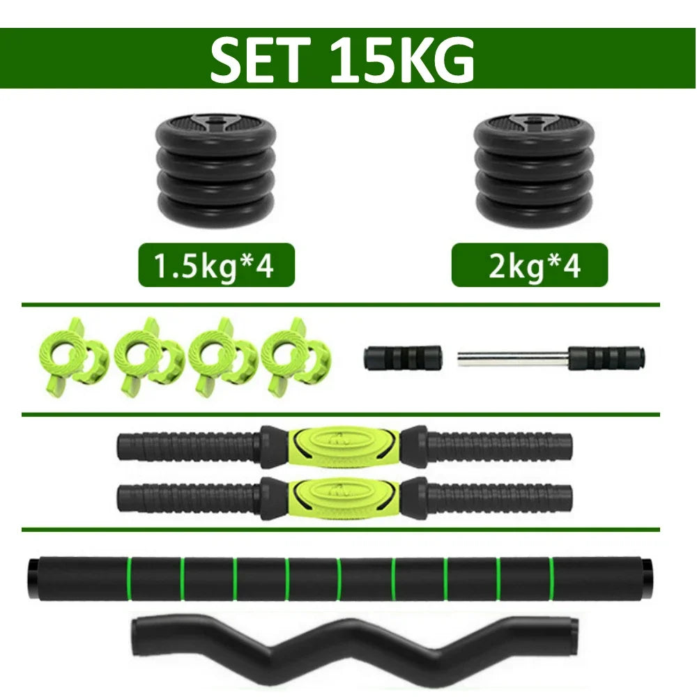 Kit de Mancuernas Ajustables | Set Completo 10-40 kg