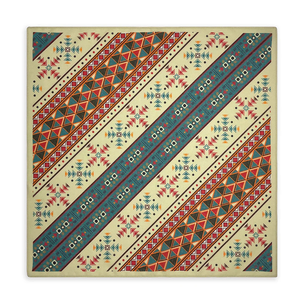Bandana Cuadrada de Algodón con Estampado Hip Hop Skull Unisex