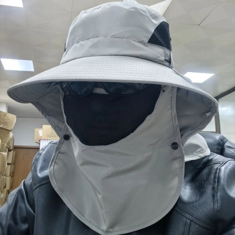 Sombrero de Verano Unisex con Ala Visera y Protección Solar UV