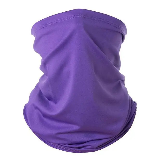 Bandana Multifuncional de Seda para Motociclismo y Actividades al Aire Libre