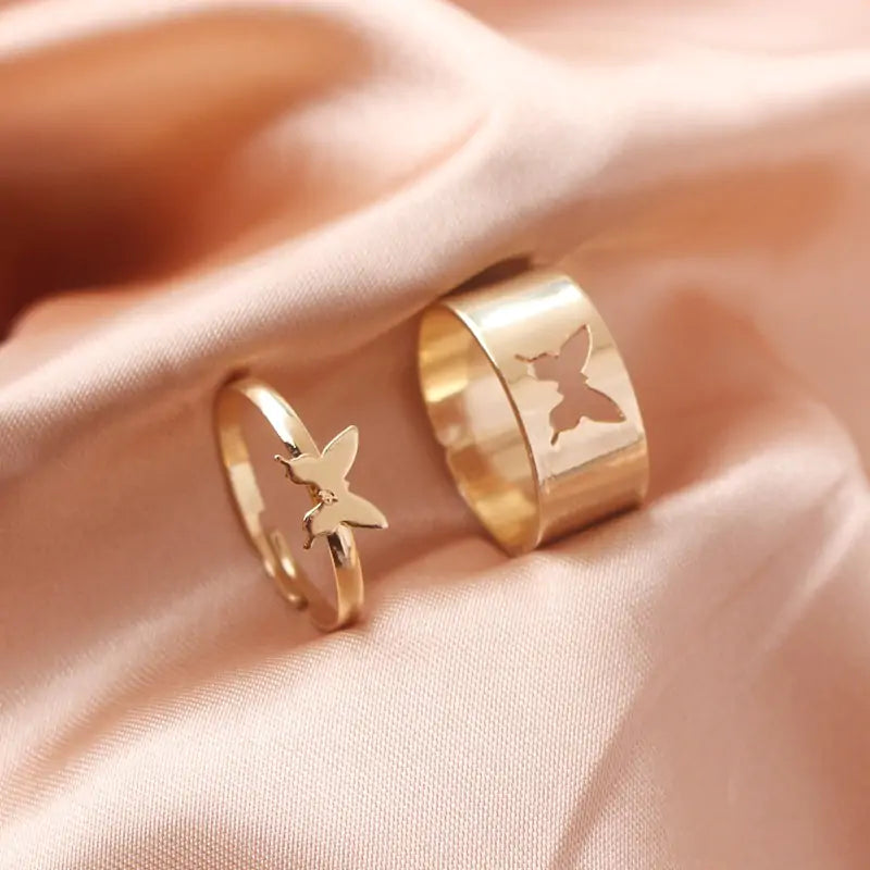 Butterfly Rings - High Trend Coture