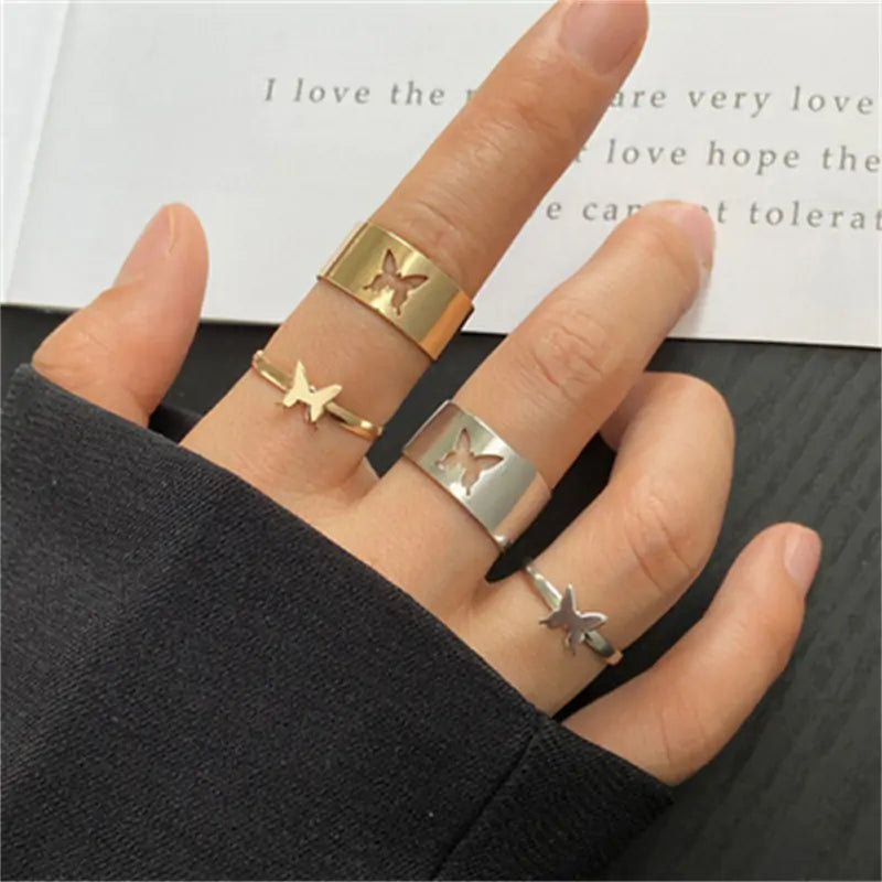 Butterfly Rings - High Trend Coture
