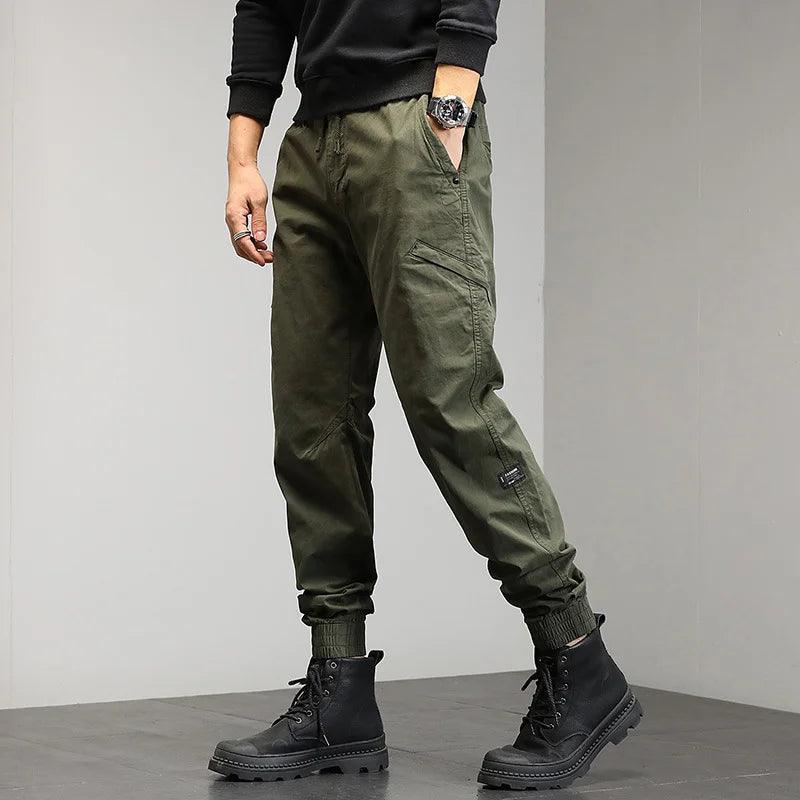Pantalones casuales para hombre tobilleros - High Trend Coture
