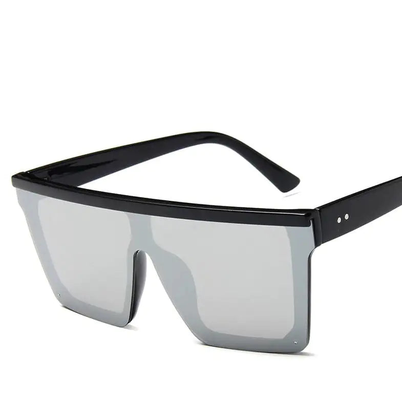 Silver Vintage Square Sunglasses - High Trend Coture