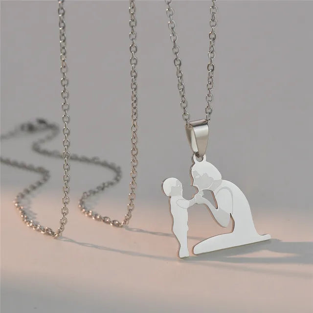Family Silver Necklaces - High Trend Coture