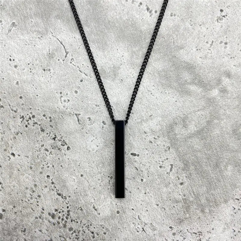Rectangle Pendant Necklace - High Trend Coture