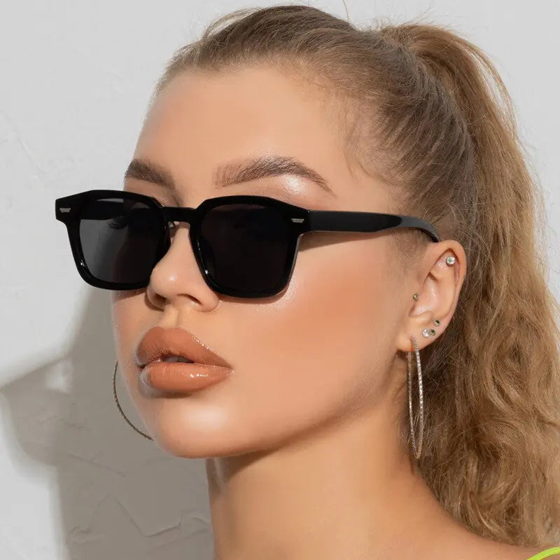 Clear Lens Square UV400 Sunglasses - High Trend Coture