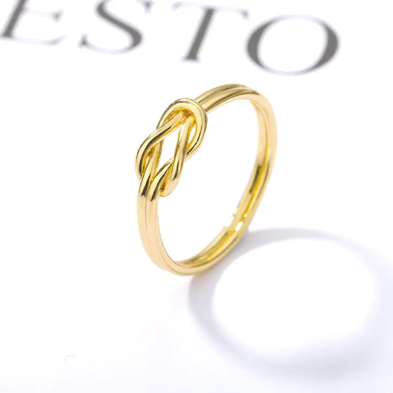 Knot Infinity Rings For Women - High Trend Coture