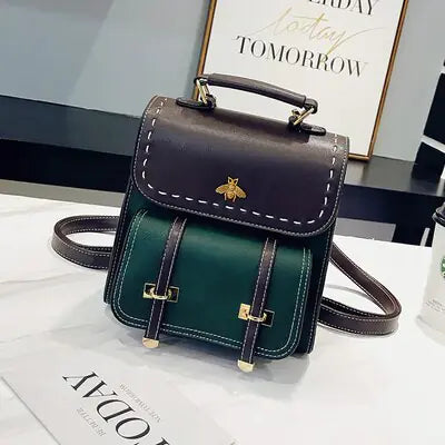 Mochila vintage mujer cuero - High Trend Coture