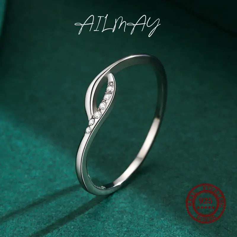 Minimalist Fine Silver Rings - High Trend Coture