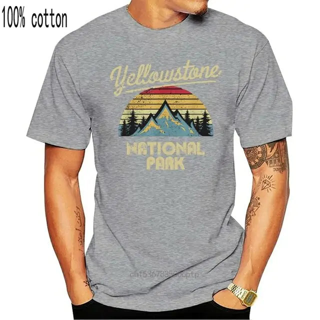 Camiseta Retro Yellowstone National Park - High Trend Coture