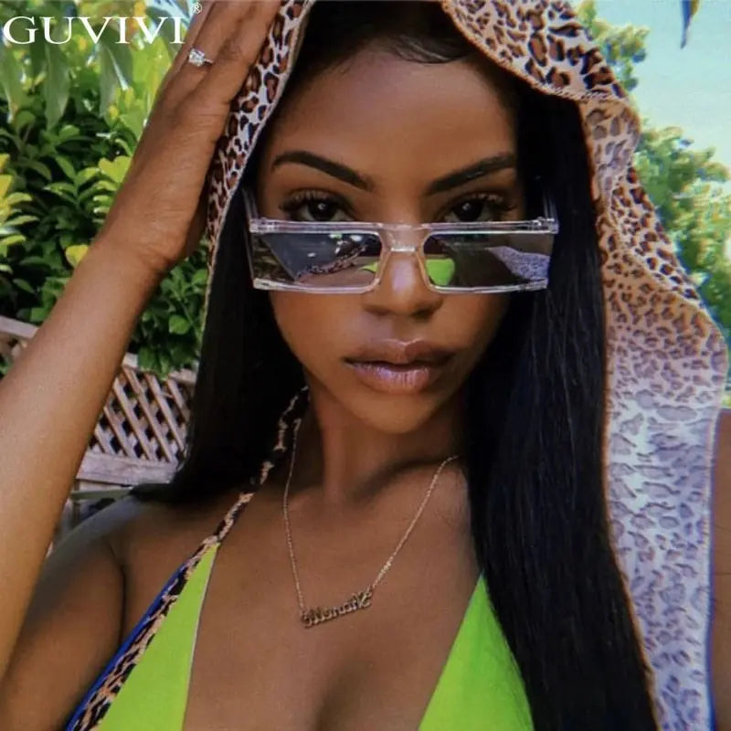 Vintage Rectangle Sunglasses - High Trend Coture