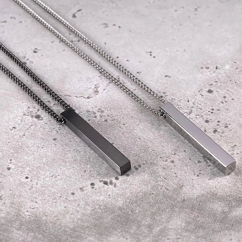 Rectangle Pendant Necklace - High Trend Coture